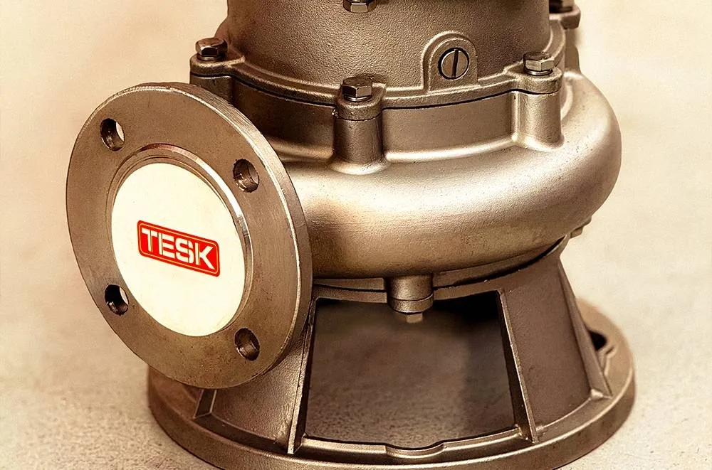 Cast-iron submersible sewage pump